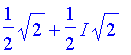 [sqrt(I);]
